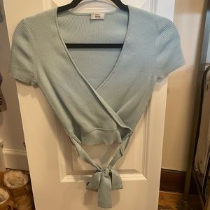 Little Moon Wrap Top